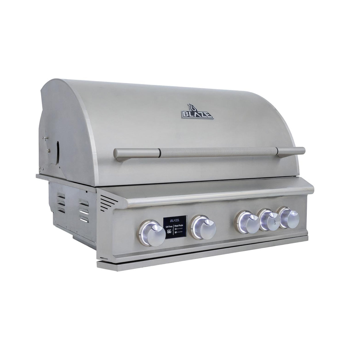 Blaze LTE PRO 32-Inch 4-Burner Built-in Gas Grill w/ Digital Temperature Screen & Rear Infrared Burner