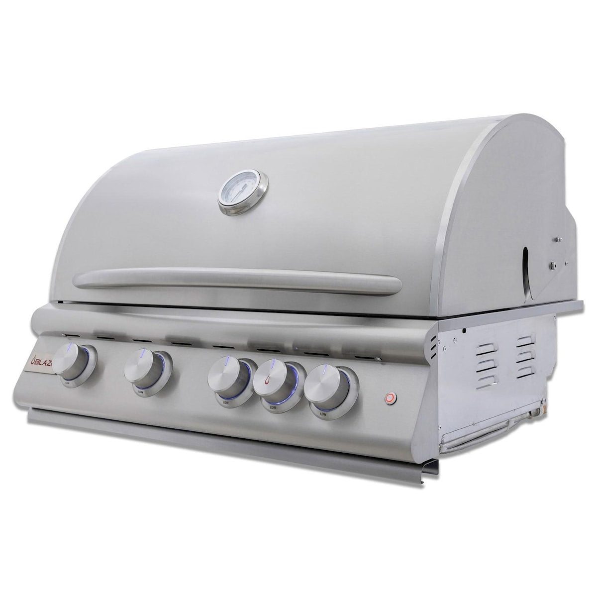 Blaze Golden Hour 10-Ft Outdoor Kitchen Island w/ 32-Inch Premium LTE3+ Gas Grill, Fridge, Sink