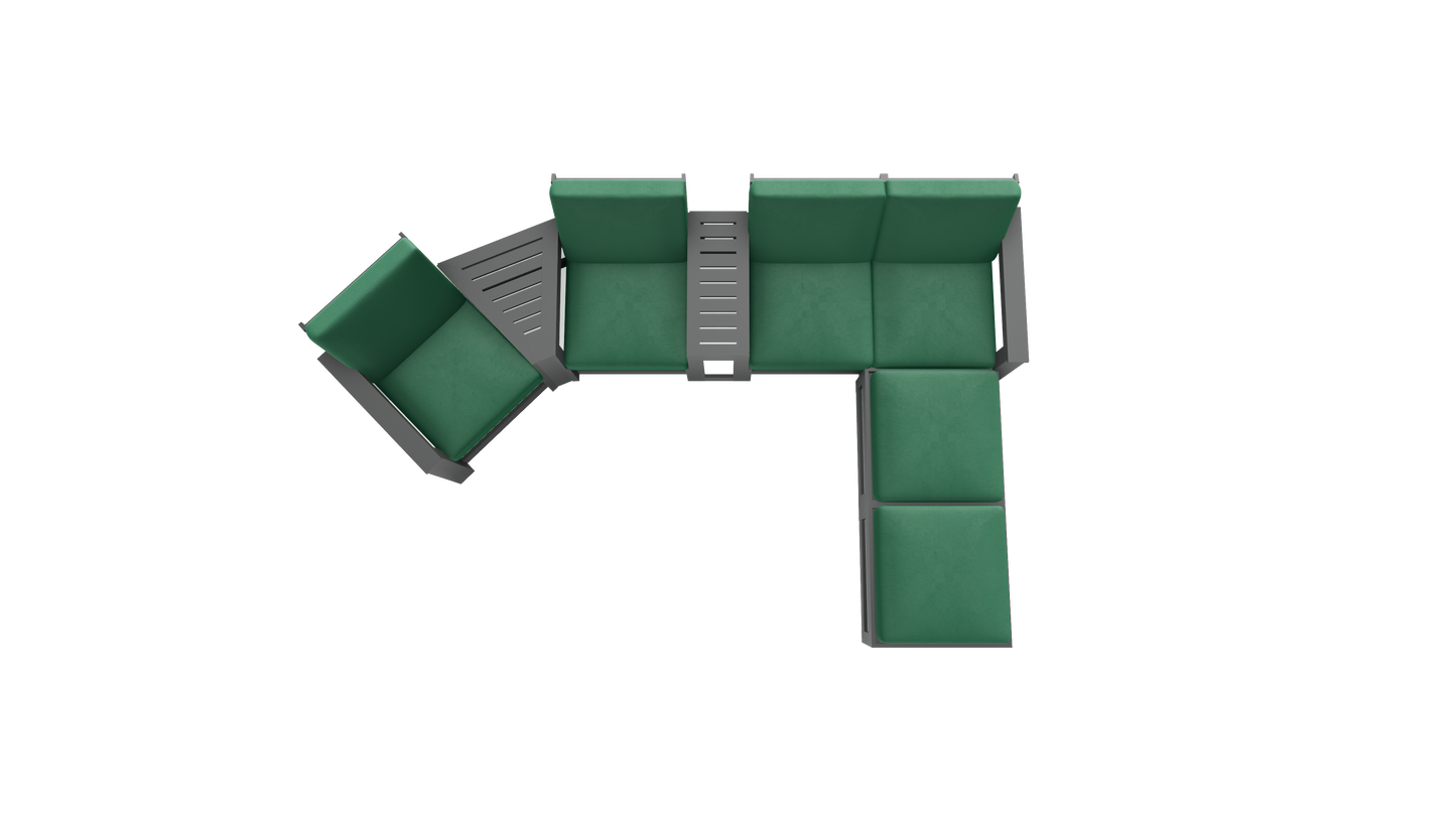 Veranda Collection - Right Arm