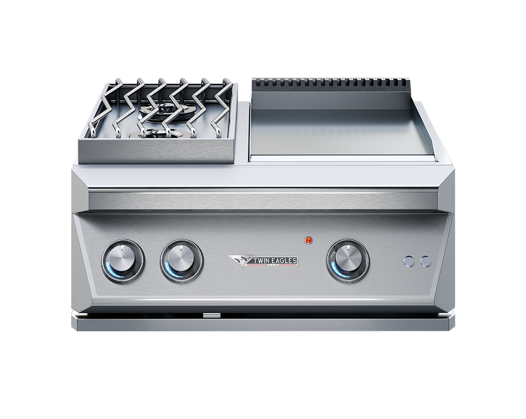 Twin Eagles - Side Burner Combo (Burner + Griddle)