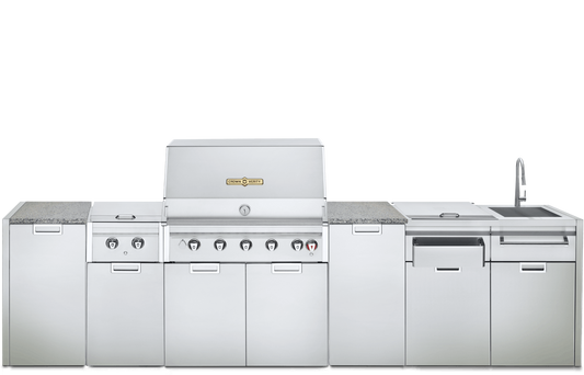 Crown Verity - 36" Infinite Series 5-Piece Modular Grill Package