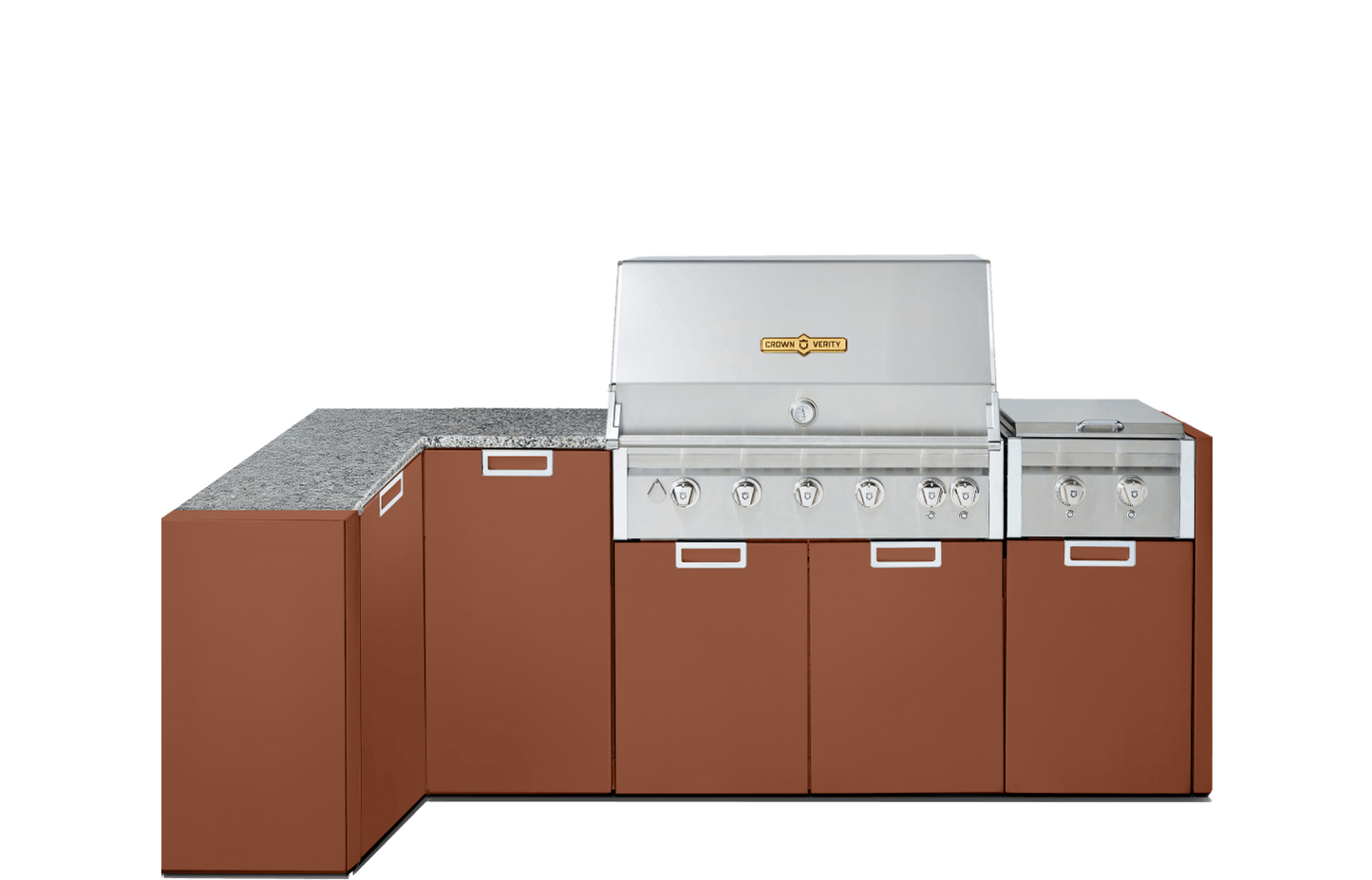 Crown Verity - 36" Infinite Series Corner Modular Grill Package