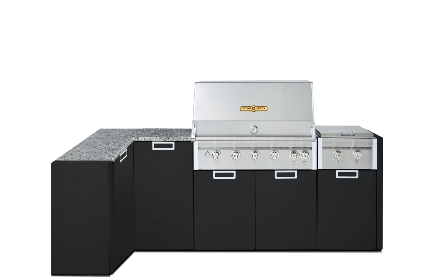 Crown Verity - 36" Infinite Series Corner Modular Grill Package