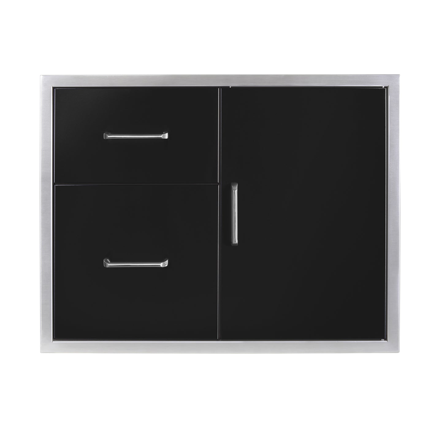 Black Stainless Door/Drawer Combo - 30" x 21"