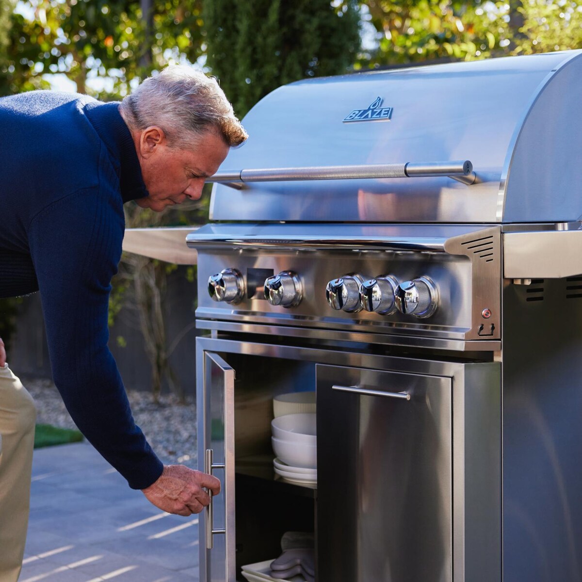 Blaze Grill Cart for LTE PRO 32-Inch 4-Burner Gas Grill