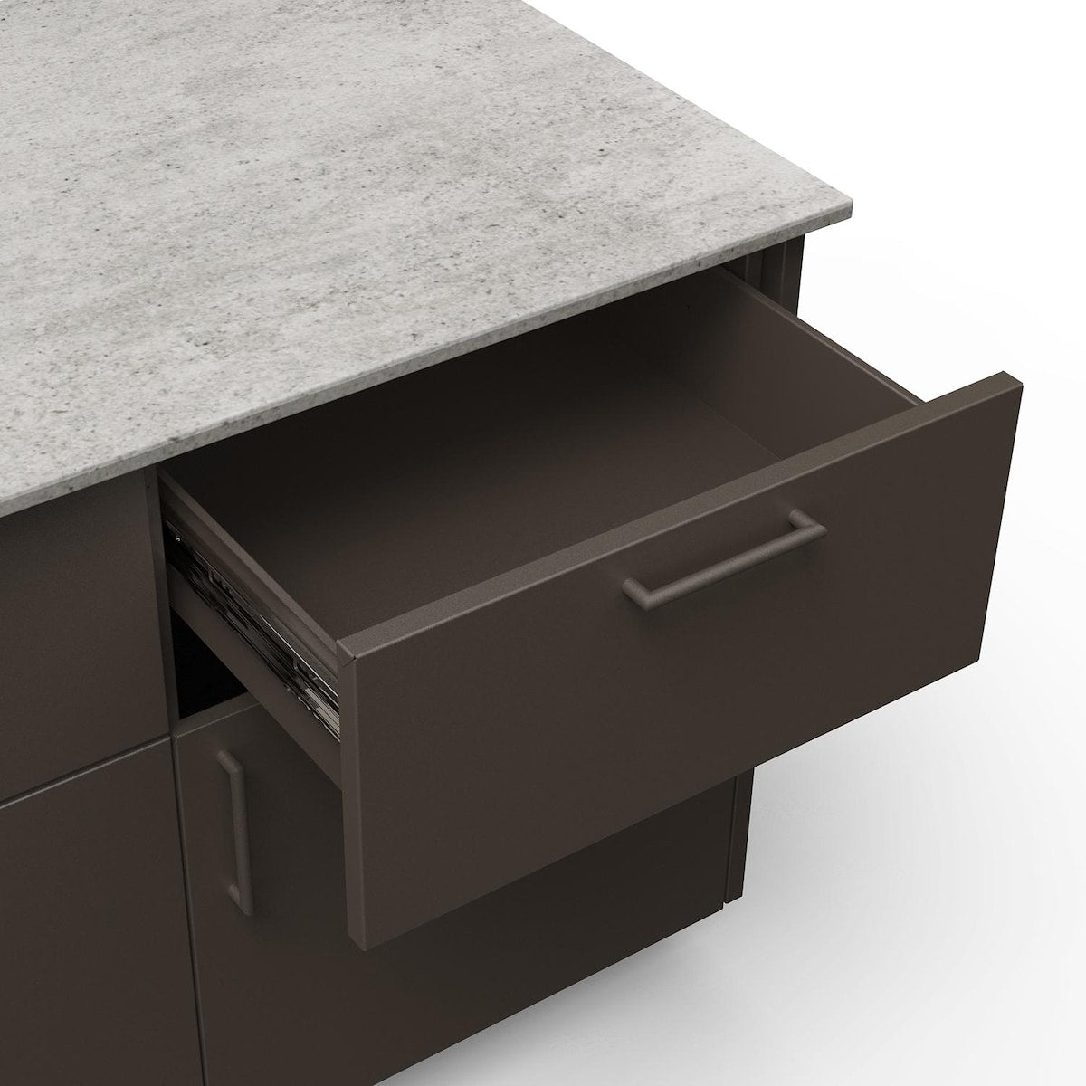 Blaze Golden Hour 10-Ft Outdoor Kitchen Island w/ 32-Inch Premium LTE3+ Gas Grill, Fridge, Sink