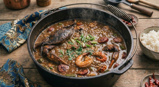 Smoked Seafood Gumbo
