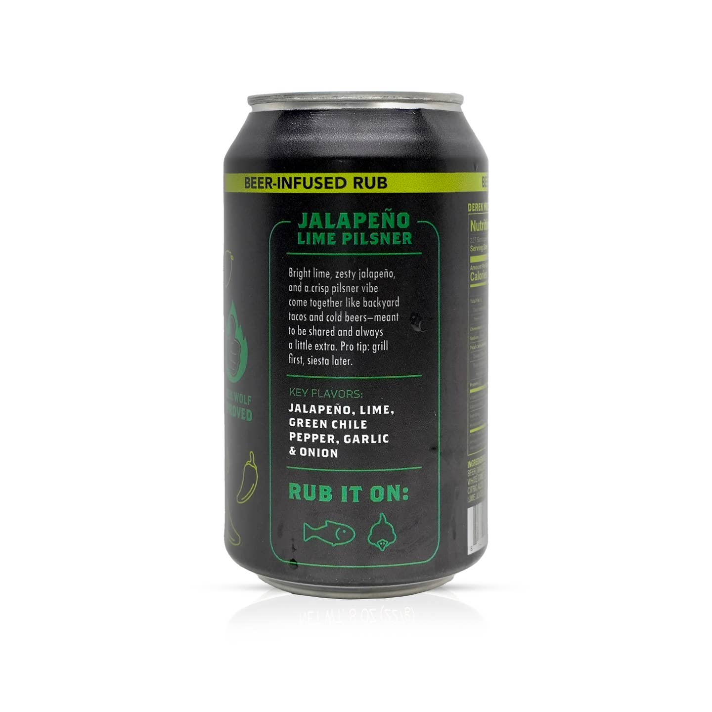 Derek Wolf | Jalapeño Lime Pilsner Rub