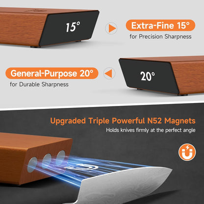 Diamond/Ceramic Rolling Knife Sharpener w/strop