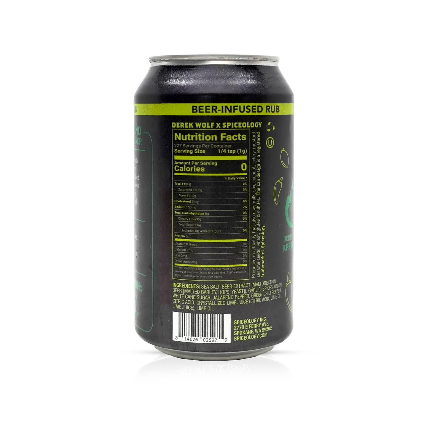 Derek Wolf | Jalapeño Lime Pilsner Rub