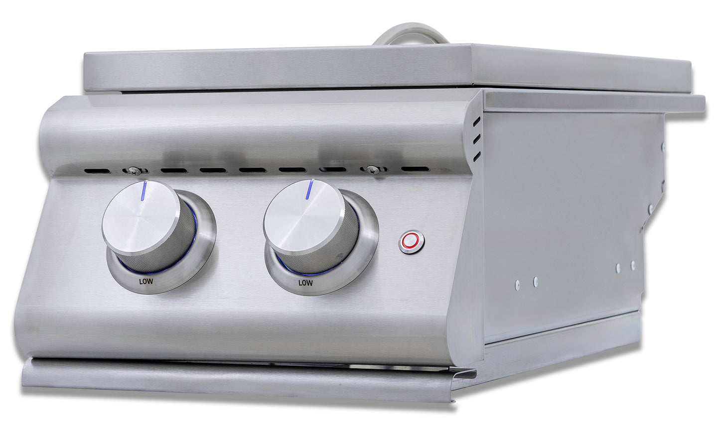 Blaze LTE3 PLUS Double Side Burner with Lights