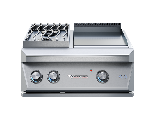 Twin Eagles - Side Burner Combo (Burner + Griddle)