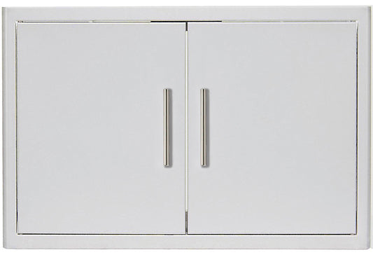 Blaze 25-Inch Stainless Steel Double Access Door w/Soft Close