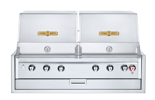 Crown Verity - 48" Infinite Series Built-In Dual Dome Grill