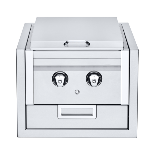 Crown Verity - Infinite Series Built-In Dual Side Burner