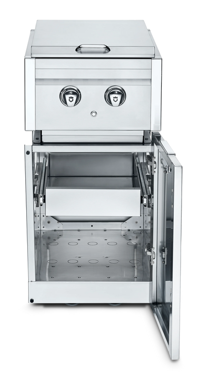 Crown Verity - Infinite Series Cabinet Module with Dual Side Burner & Single Drawer