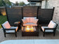 The Carling Collection Outdoor Patio Fire Table