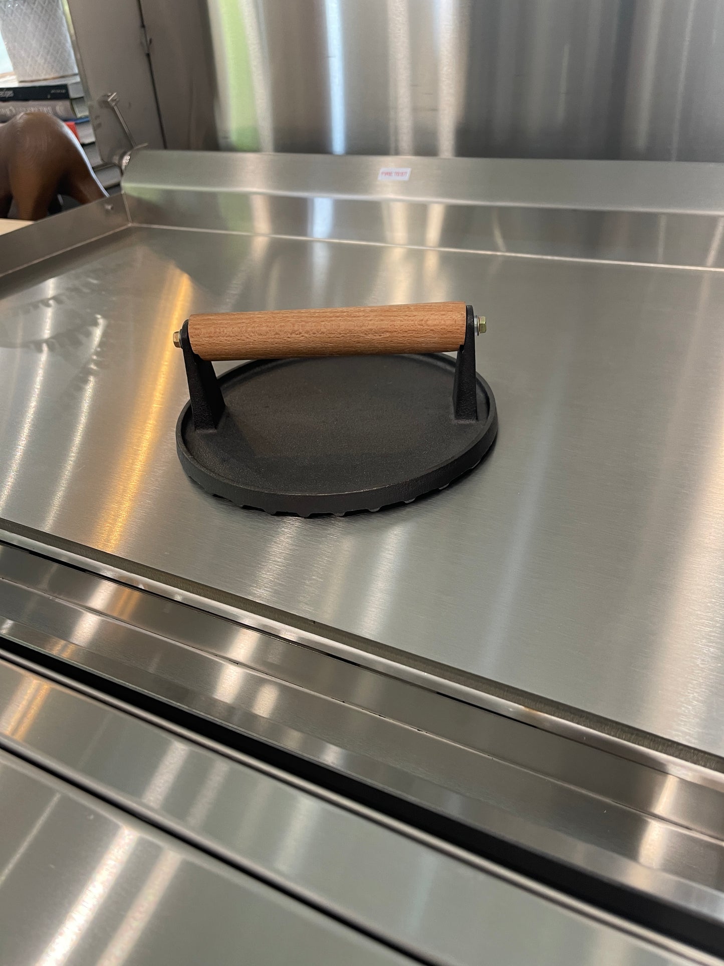 Cast Iron Burger Press