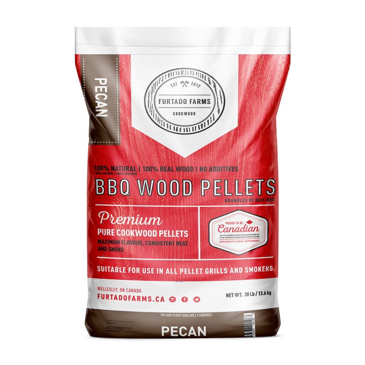 BBQ Wood Pellets - 30lb Bag
