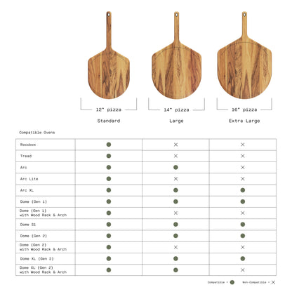 Gozney Acacia Wood Pizza Peel & Server