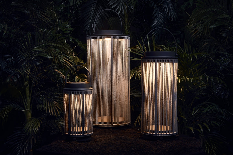 FAY Teak Solar Lamp