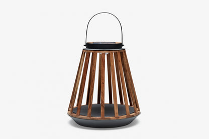 KATE Teak Solar Lamp