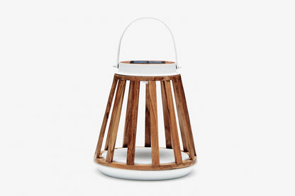 KATE Teak Solar Lamp