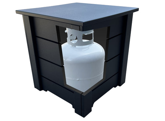 The Carling Collection Side Table/Propane Tank Cover