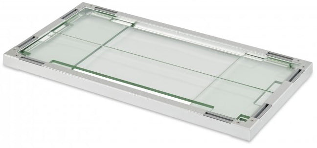 12" x 24" Linear Folding Glass Wind Guard