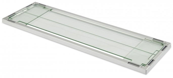 12" x 42" Linear Folding Glass Wind Guard