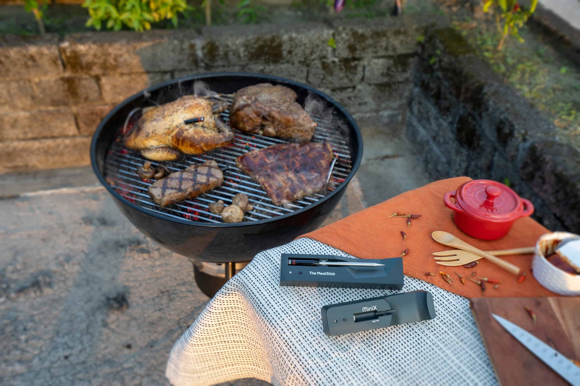 The MeatStick Wireless Meat Thermometer For BBQ & Kitchen