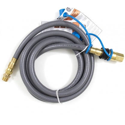 Blaze 10 Ft. Natural Gas/Bulk Propane Hose W/ Quick Disconnect