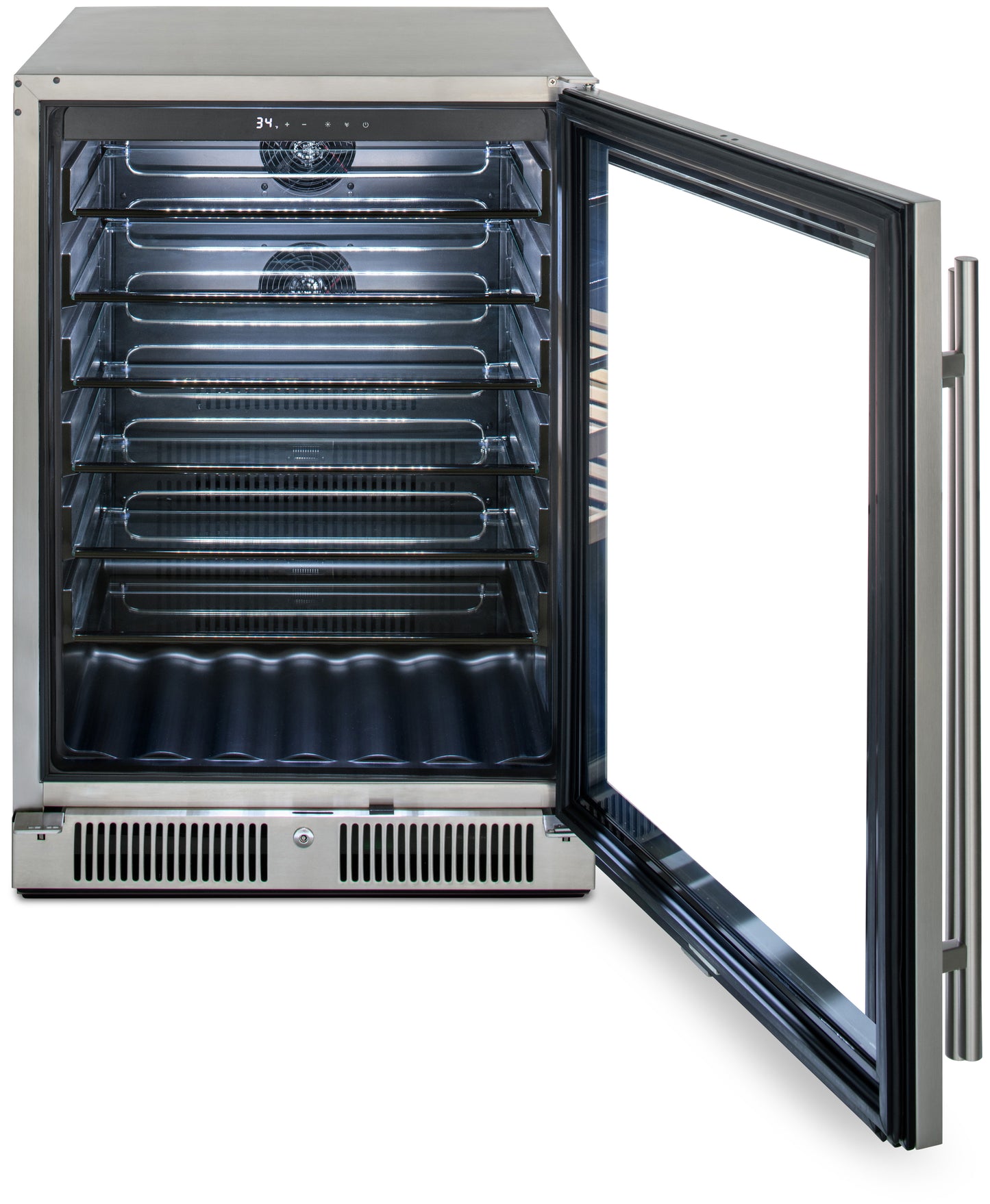 Blaze 24-Inch 5.5 Cu. Ft. Glass Front Beverage Cooler